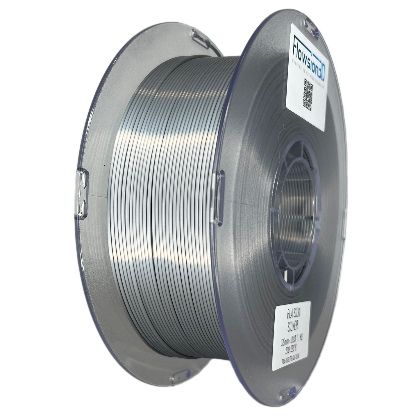 SILK SILVER PLA FILAMENT (1.75MM, 1KG)
