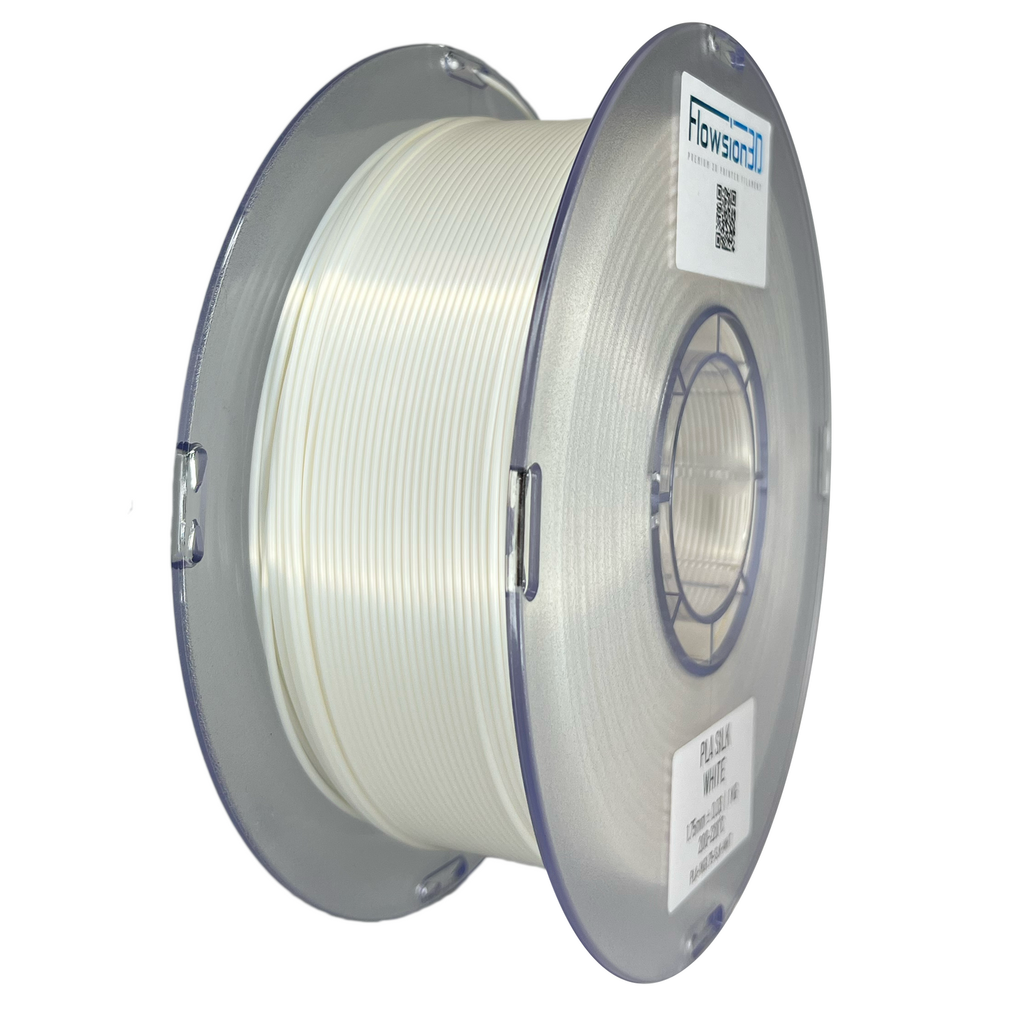 SILK WHITE PLA FILAMENT (1.75MM, 1KG)