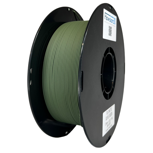 PLA MATTE Real Filaments filamento stampa 3d fdm Diametro 1,75 mm Colore  Green Camouflage Verde Mimetico