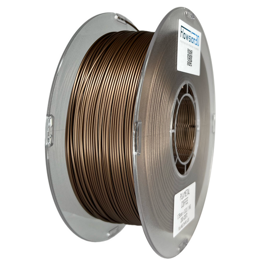 SILK METAL COFFEE PLA FILAMENT (1.75MM, 1KG)